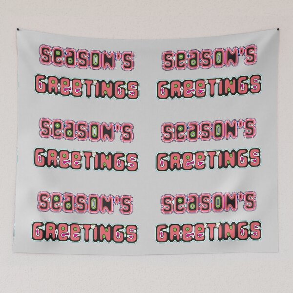 Item preview, Happy Seasons Greetings Lettering designed and sold by cremedecolor.