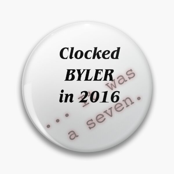 Item preview, Stranger Things, Clocked Byler in 2016 designed and sold by BL Deliciae.