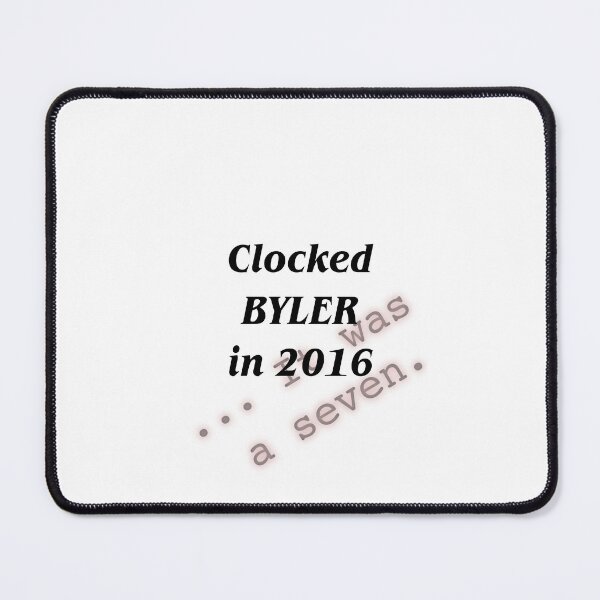 Item preview, Stranger Things, Clocked Byler in 2016 designed and sold by BL Deliciae.