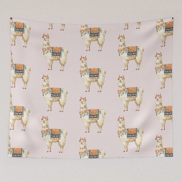 Item preview, Guatemalan Decorated Llama  designed and sold by Violet Peonies.