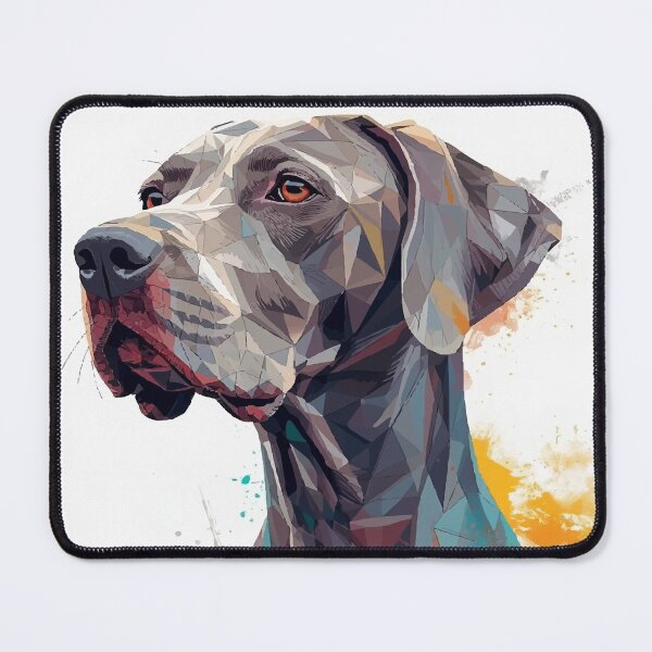 Item preview, Weimaraner in Fractured Color designed and sold by AbstractAnom.