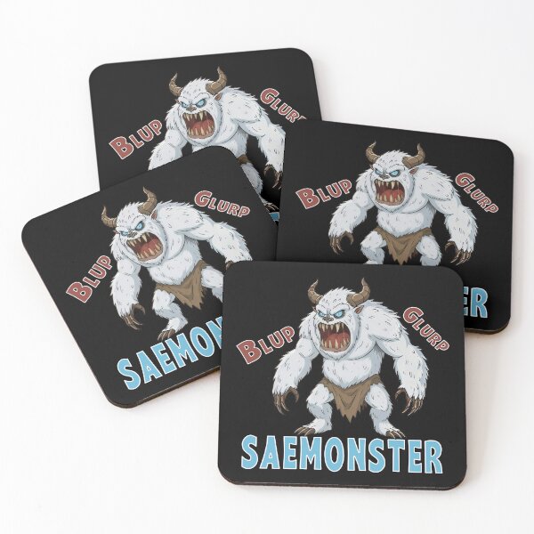 Item preview, Arctic Beast Primitive Snow Monster designed and sold by MonsterManualAr.
