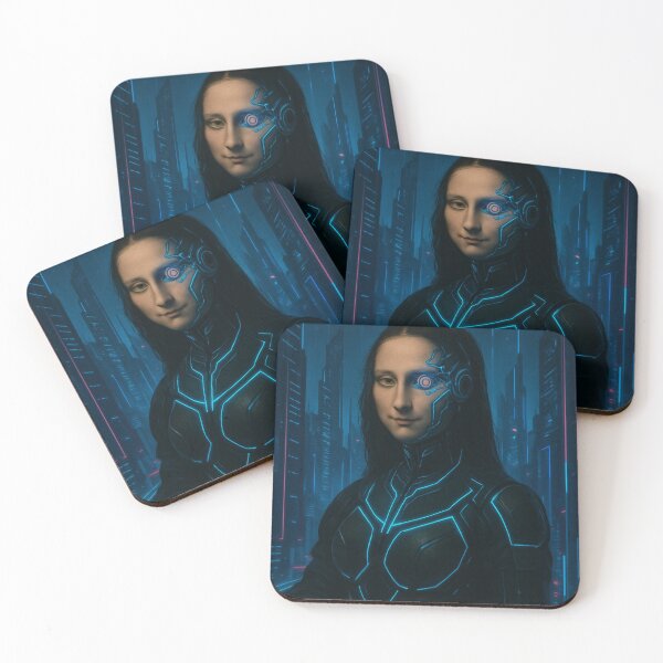 Item preview, Cyber ​​Mona Lisa designed and sold by RobertoBL.