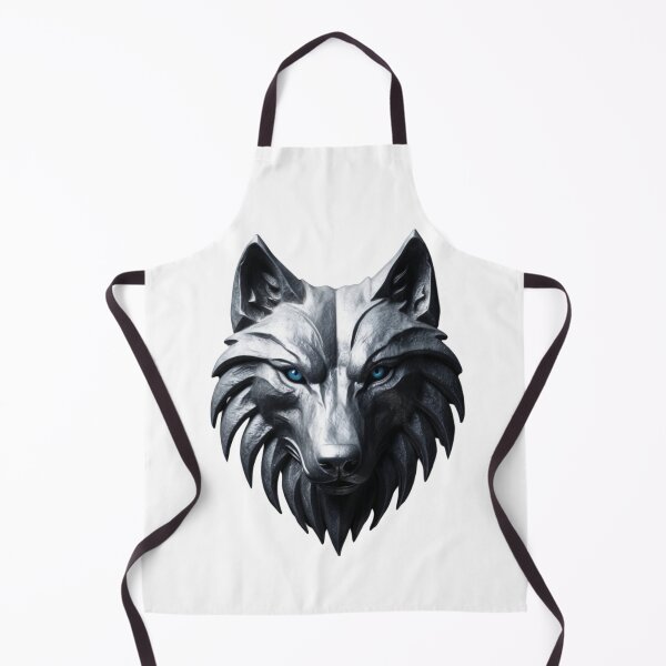 Item preview, Silver Wolf – Power Symbol – Dark Fantasy Emblem designed and sold by Traumrausch.