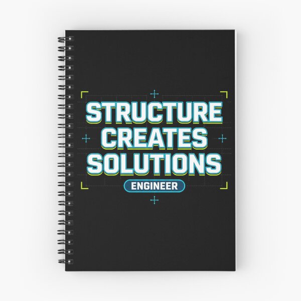 Item preview, Structure Creates Solutions – Engineer Mindset Quote Design designed and sold by oblexwear.