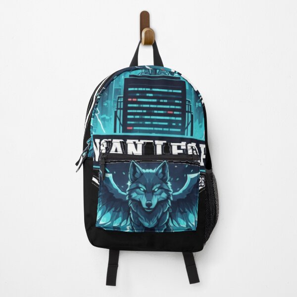 Item preview, Urban Legion: Concrete Alpha - Winged Wolf Neon City Graphi designed and sold by AresForge.