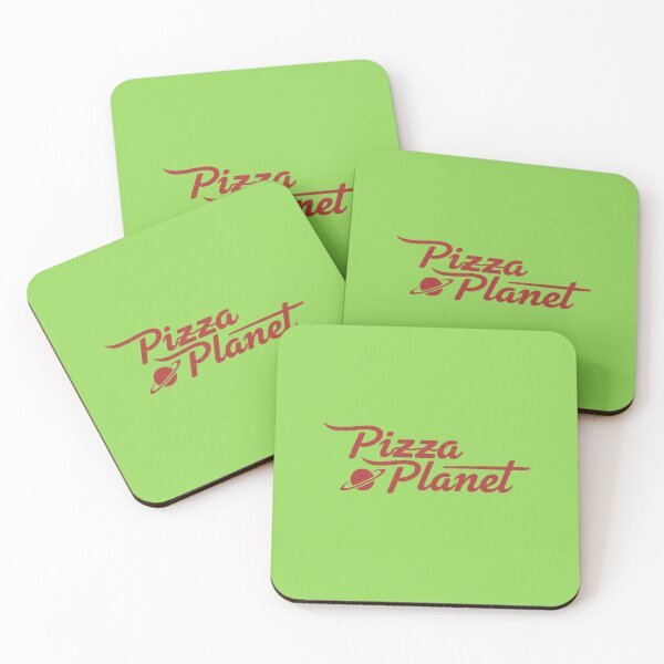 Item preview, "Pizza Planet" Retro Sci-Fi Galactic Delivery Script Graphic Art designed and sold by InkWeaveShop.