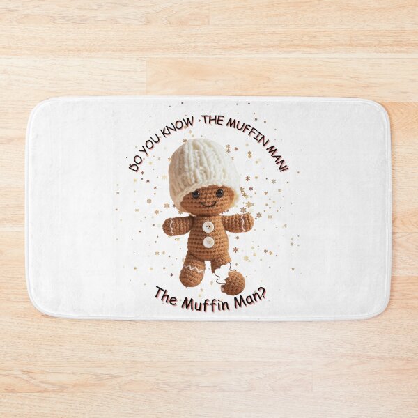 Item preview, Cute Crochet AI created Muffin Doll with half eaten leg designed and sold by Corderocrafts.
