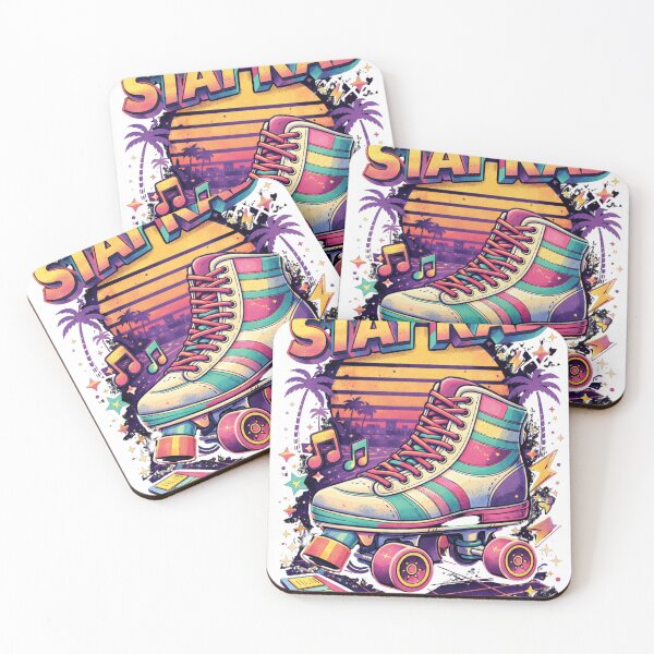 Item preview, Stay Rad Retro Roller Skate 80s 90s Aesthetic Design designed and sold by johnExpress02.