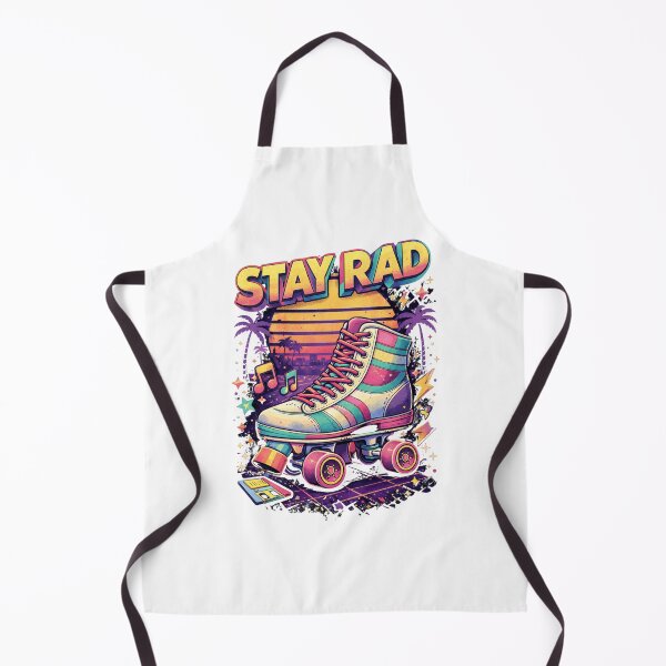Item preview, Stay Rad Retro Roller Skate 80s 90s Aesthetic Design designed and sold by johnExpress02.