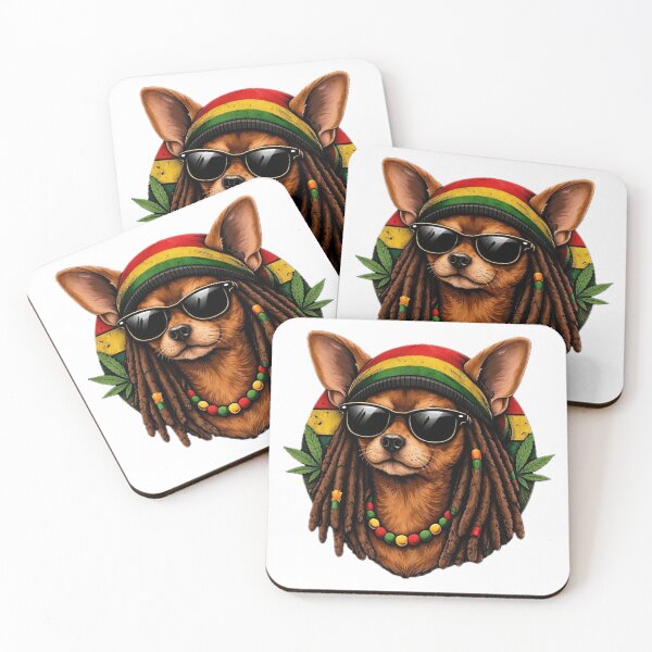 Item preview, Rasta Chihuahua with Dreadlocks designed and sold by Furvisors.