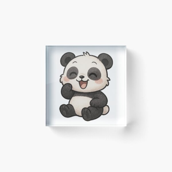 Item preview, Cozy Silly Panda Stickers designed and sold by StickMint.
