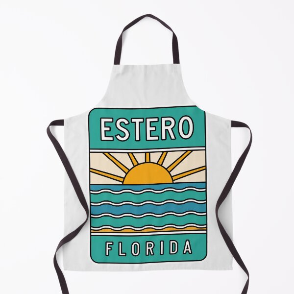 Item preview, Estero Florida - Beach Sign designed and sold by TheOldMittenIllustrated.