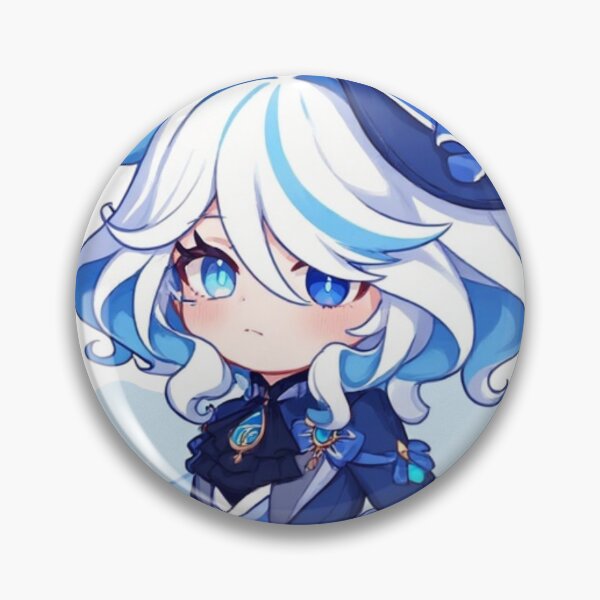 Artikelvorschau, Furina Chibi Magische Blasen - Fontaine Hydro Archon Fan Art entworfen und verkauft von Jimakmo.