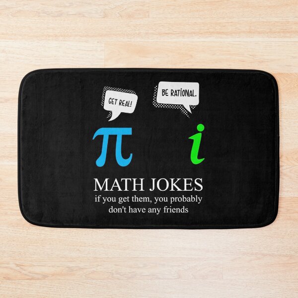 Item preview, Funny Nerdy Pi and i Get Real Be Rational Math Jokes If You Get Them You Probably Don't Have Friends Teacher White Text designed and sold by MathWare MathClips.
