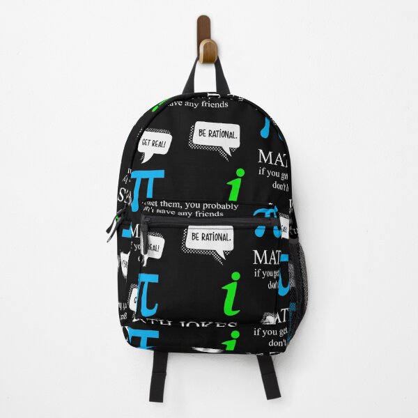 Item preview, Funny Nerdy Pi and i Get Real Be Rational Math Jokes If You Get Them You Probably Don't Have Friends Teacher White Text designed and sold by MathWare MathClips.