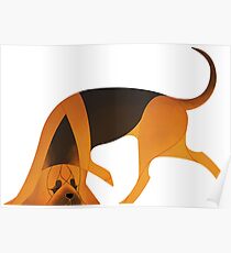 Year of the Dog - Bloodhound Poster