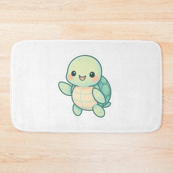 Item preview, Cute Cheerful Turtle Sticker designed and sold by StickMint.