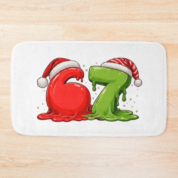 Item preview, Christmas 6 7 Meme Slime Drip Numbers designed and sold by bilal sibgui.
