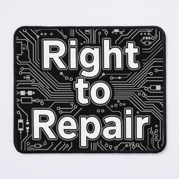 Item preview, Right to Repair Black PCB designed and sold by aykiradesigns.