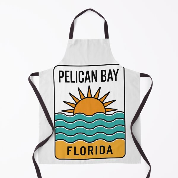 Item preview, Pelican Bay Florida - Beach Sign designed and sold by TheOldMittenIllustrated.