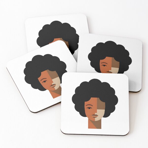Item preview, Black History Month Abstract Black Woman Geometric Boho Art designed and sold by Abdeelol.