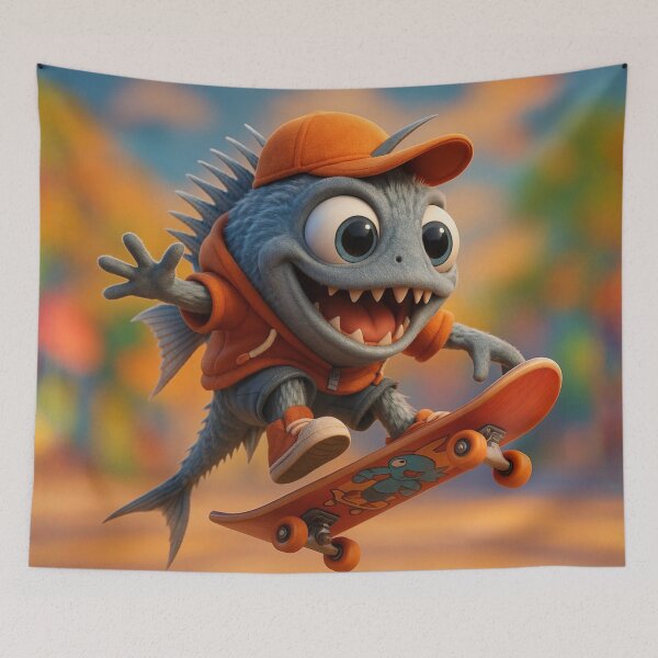 Item preview, Skater Lancetfish designed and sold by Sillytoe.