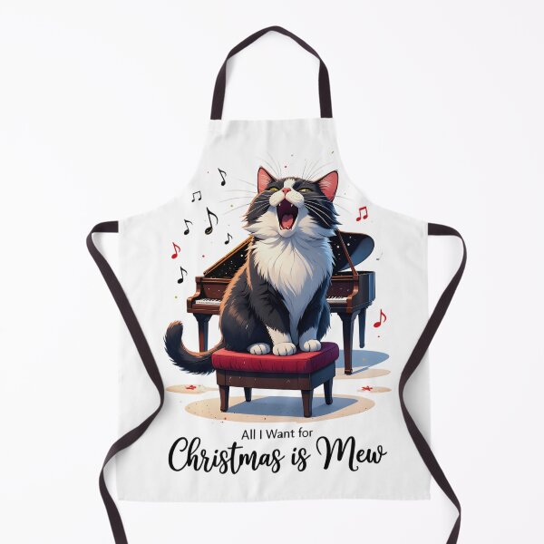 Item preview, All I Want for Christmas is Mew - singing Cat designed and sold by MANA-Goods.