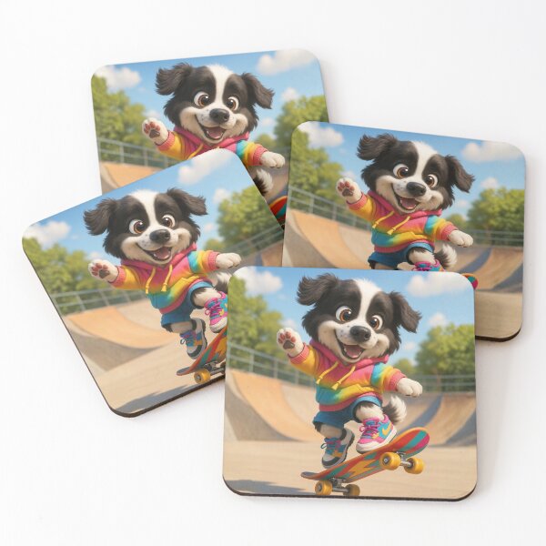 Item preview, Skater Landseer Newfoundland designed and sold by Sillytoe.