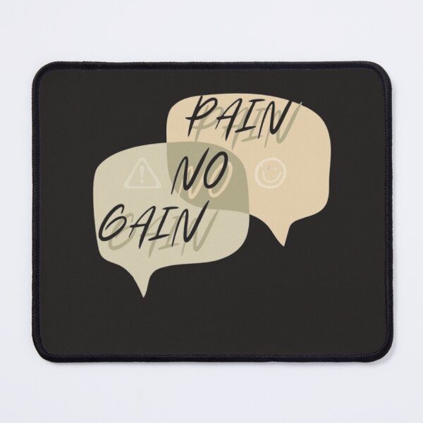 Item preview, No Pain No Gain – Gym Motivation Quote Fitness Sticker designed and sold by MyDesigneStore.
