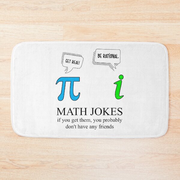 Item preview, Funny Nerdy Pi and i Get Real Be Rational Math Jokes If You Get Them You Probably Don't Have Friends Teacher Black Text designed and sold by MathWare MathClips.