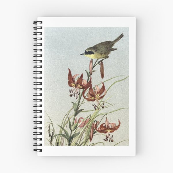 Item preview, Common Yellowthroat on Flowers designed and sold by alexp01.