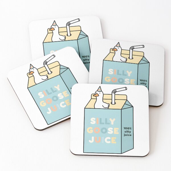 Item preview, Silly Goose Juice Minimal Cartoon Goose Design designed and sold by hexenor.