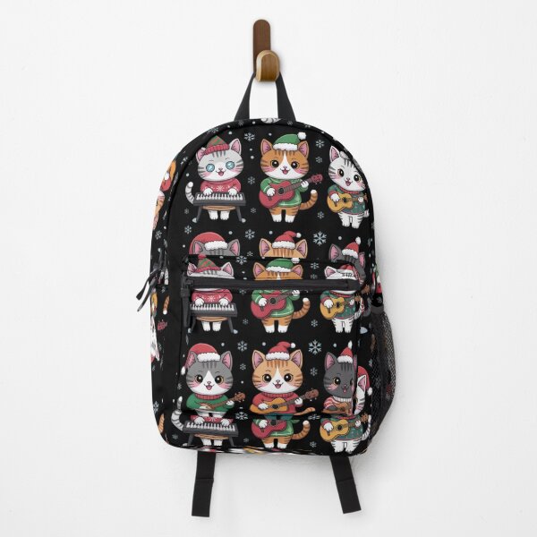 Item preview, Christmas Kawaii Cat Obsession - cat music lover designed and sold by DamioPolArt.