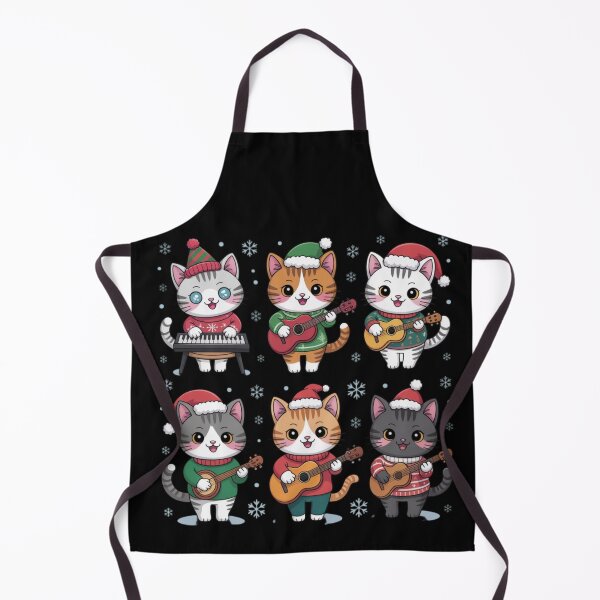 Item preview, Christmas Kawaii Cat Obsession - cat music lover designed and sold by DamioPolArt.