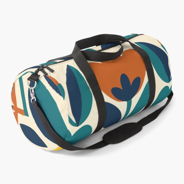 Item preview, Retro Folk Floral Symmetry – Mid Century Modern Botanical Art designed and sold by DeeLulu.