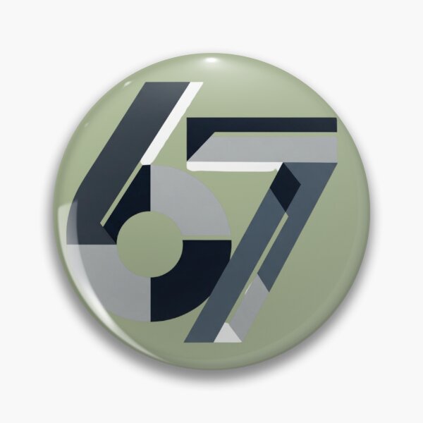 Item preview, Modern 6 7 Six Seven Numbers Graphic designed and sold by Design_Your_Day.