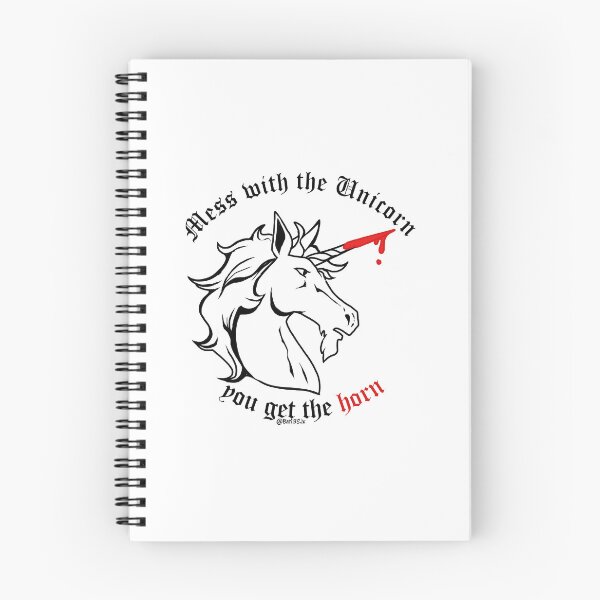 Item preview, Mess with the Unicorn, You get the Horn  designed and sold by Bat13SJx.