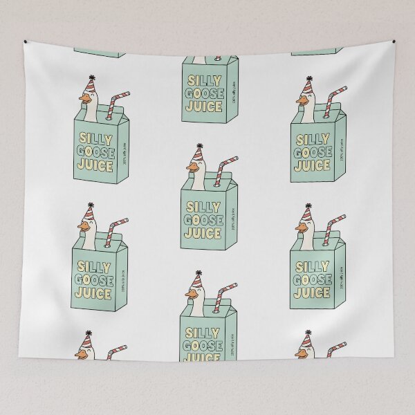 Item preview, Silly Goose Juice Modern Flat Goose Design designed and sold by hexenor.