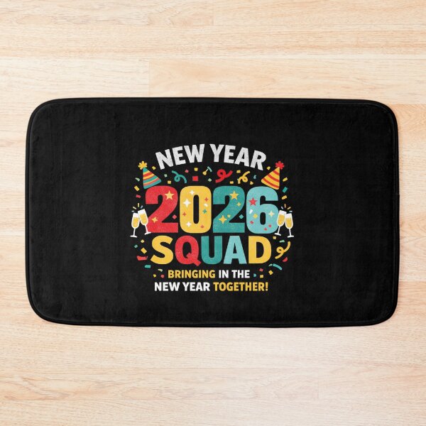 Item preview, New Year 2026 Squad Celebration Party Design designed and sold by FreshVibe Prints.