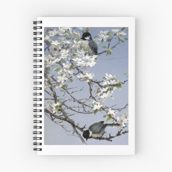 Item preview, Chickadees on Flowers designed and sold by alexp01.
