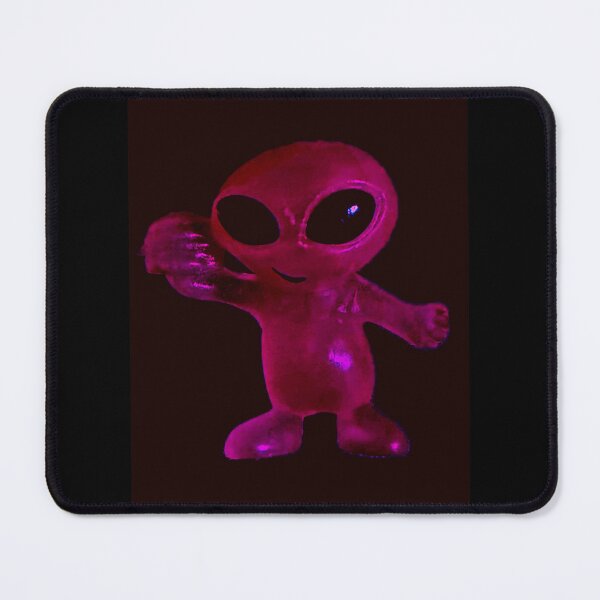 Item preview, Dark Fuchsia Alien with Hamburger by ElitebyElise designed and sold by ElitebyElise.