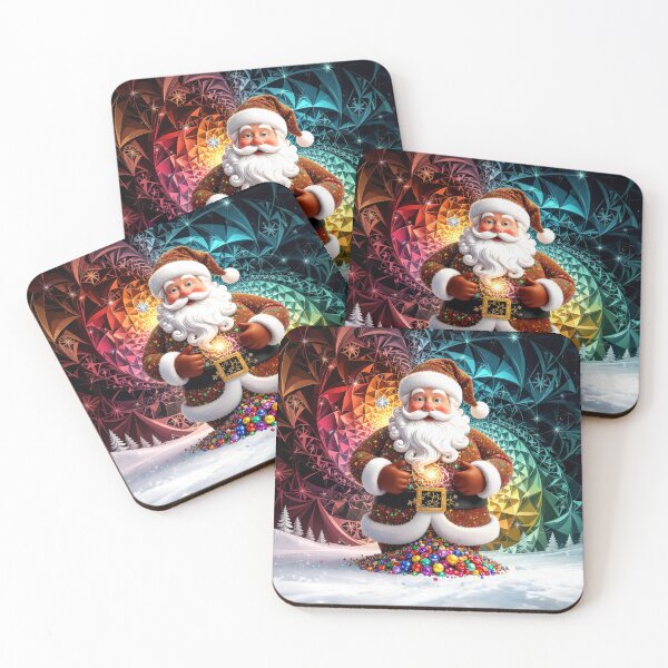 Item preview, Fractal Fires of Santa’s Warmth designed and sold by Jlbcartgallery.