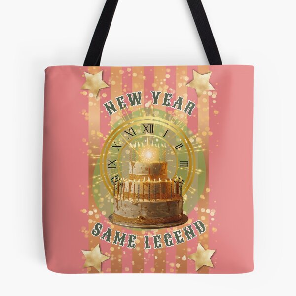 Item preview, New Year’s Day Birthday - Salmon/Gold designed and sold by Little Paper Palace.