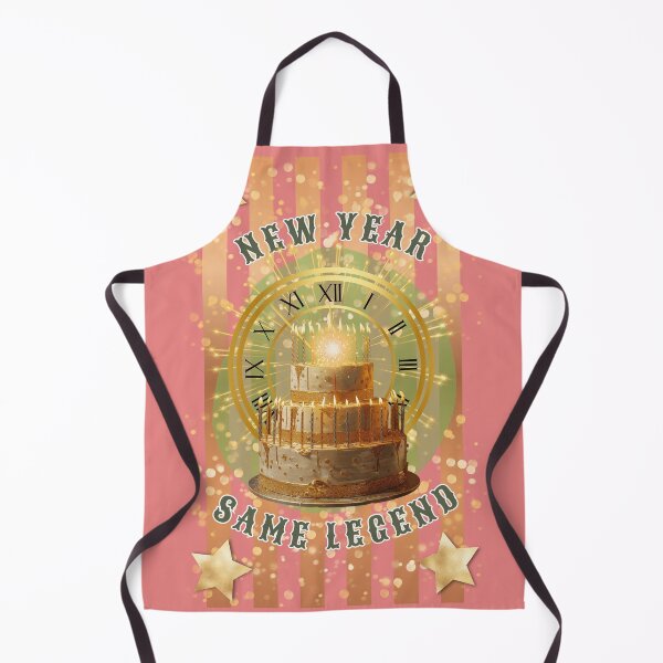 Item preview, New Year’s Day Birthday - Salmon/Gold designed and sold by Little Paper Palace.