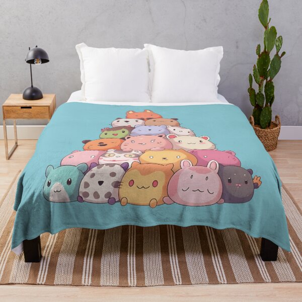 Item preview, Cute Kawaii Animal Stack – Pastel Chubby Friends designed and sold by Brainy Bites19.