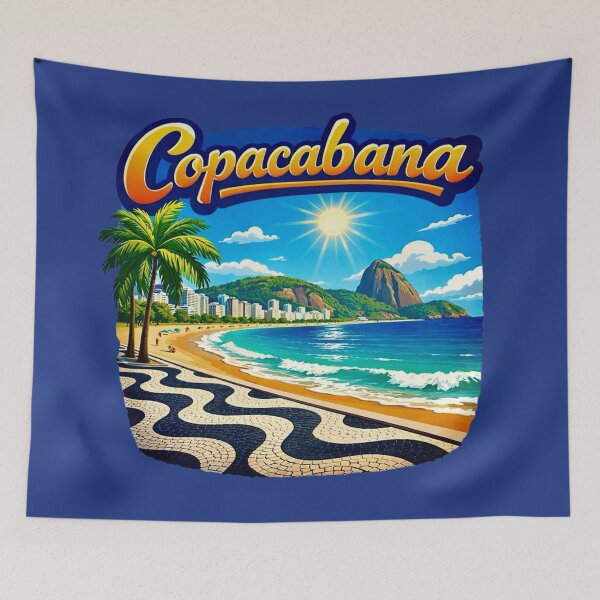 Artikelvorschau, Copacabana-Strand, Brasilien entworfen und verkauft von Myra365Art.