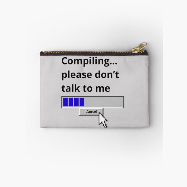 Item preview, COMPILING... PLEASE DON'T TALK TO ME designed and sold by JI-PIXEL-PLACE.