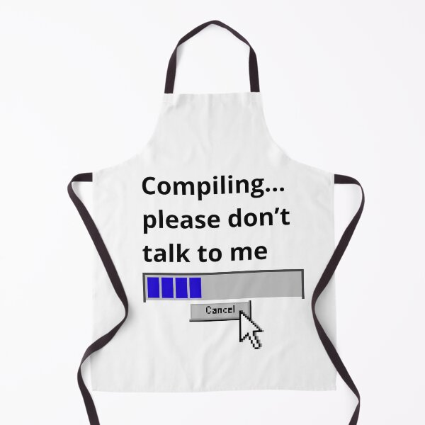 Item preview, COMPILING... PLEASE DON'T TALK TO ME designed and sold by JI-PIXEL-PLACE.