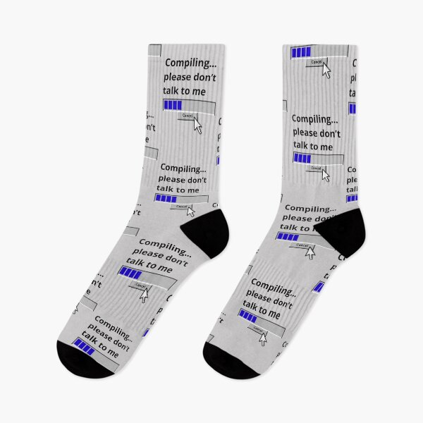 Item preview, COMPILING... PLEASE DON'T TALK TO ME designed and sold by JI-PIXEL-PLACE.
